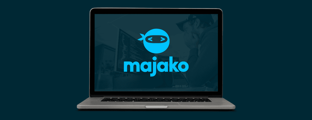 Majakos logotyp föreställer en ninja. 